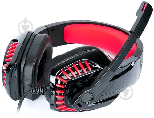 Гарнітура Real-el GDX-7650 black/red (EL124100043) - фото 6 Гарнітура Real-el GDX-7650 black/red (EL124100043) - фото 6
