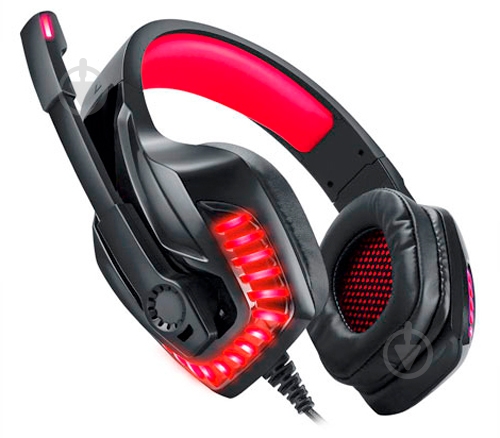 Гарнітура Real-el GDX-7650 black/red (EL124100043) - фото 3 Гарнітура Real-el GDX-7650 black/red (EL124100043) - фото 3