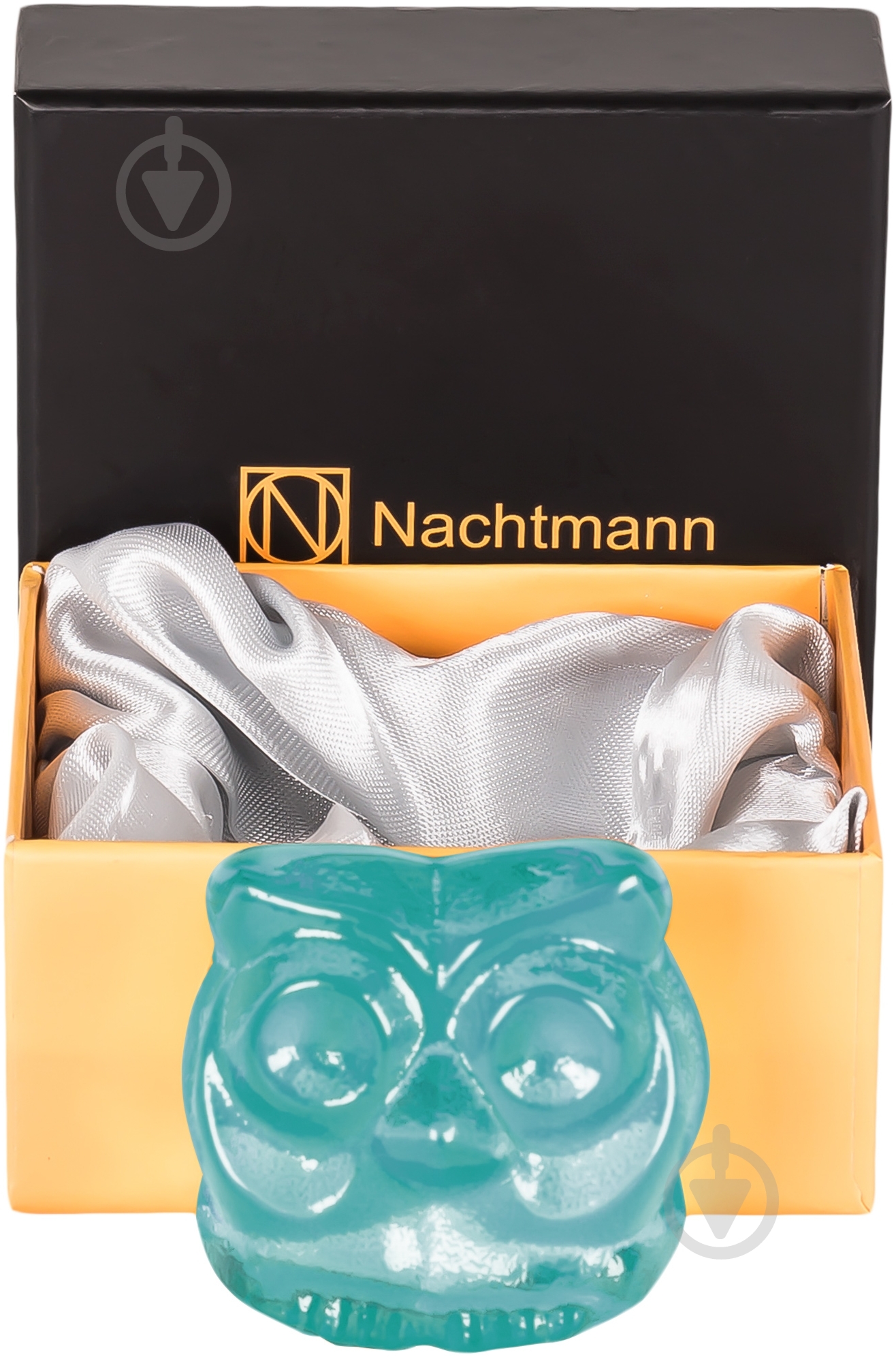 Фигурка Nachtmann совы 20419 5х6 см голубой - фото 3