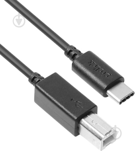 Кабель ProLink USB 2.0 C - USB 2.0 B 1 м (PB482-0100) - фото 1