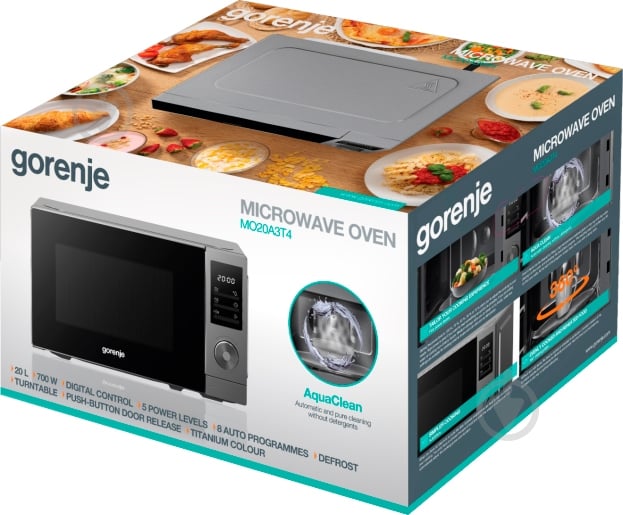 Мікрохвильова піч Gorenje MO20A3T4 - фото 5