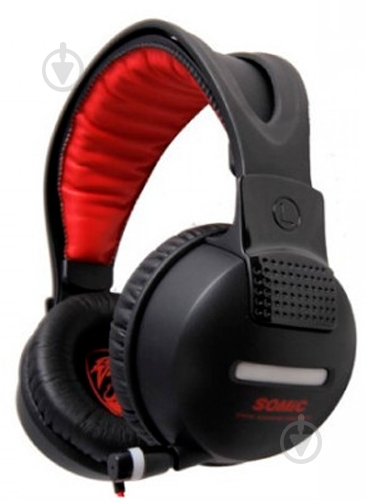 Гарнитура Somic G956 black/red (9590009012) - фото 2 Гарнитура Somic G956 black/red (9590009012) - фото 2
