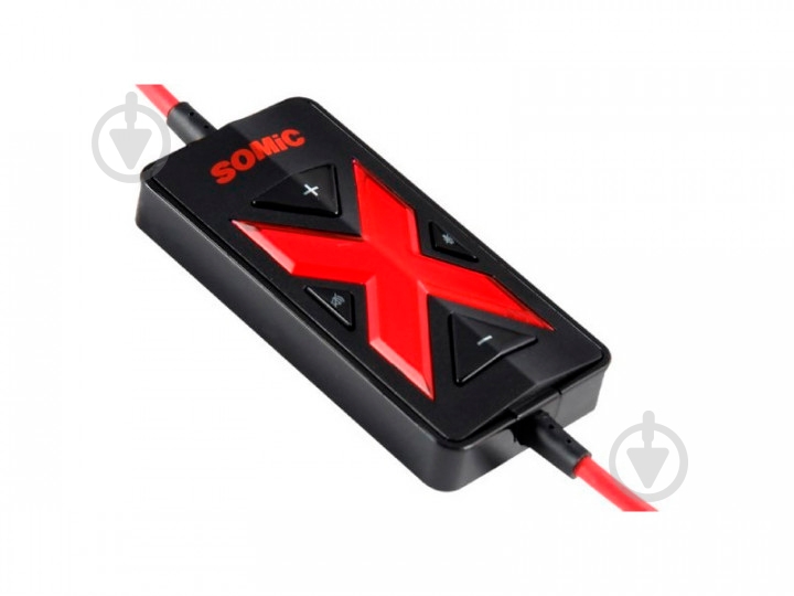 Гарнитура Somic G956 black/red (9590009012) - фото 4 Гарнитура Somic G956 black/red (9590009012) - фото 4
