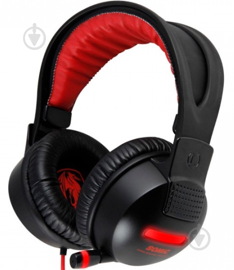 Гарнитура Somic G956 black/red (9590009012) - фото 1 Гарнитура Somic G956 black/red (9590009012) - фото 1