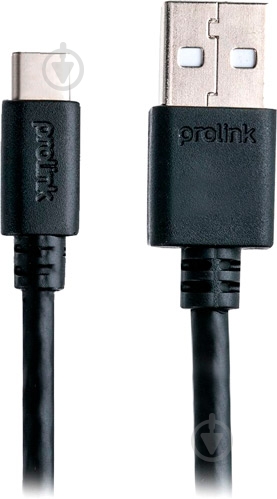 Кабель ProLink USB C 2.0 – USB A 2.0 1 м (PB495-0100) - фото 1