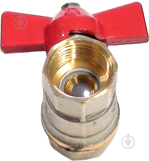 Кран шаровой Valvo DN 15 1/2" бабочка - фото 2