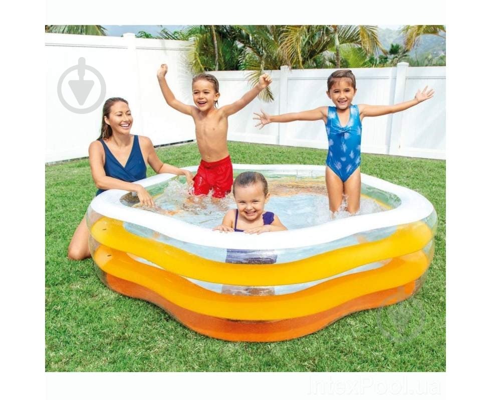 Бассейн надувной Intex Звездочка - фото 3