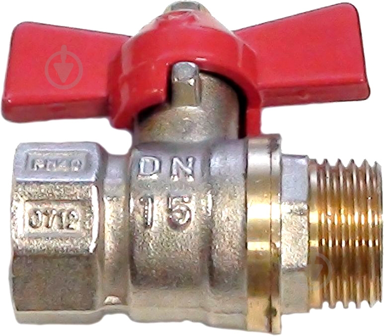 Кран шаровой Valvo DN 15 1/2 бабочка - фото 2 Кран шаровой Valvo DN 15 1/2 бабочка - фото 2