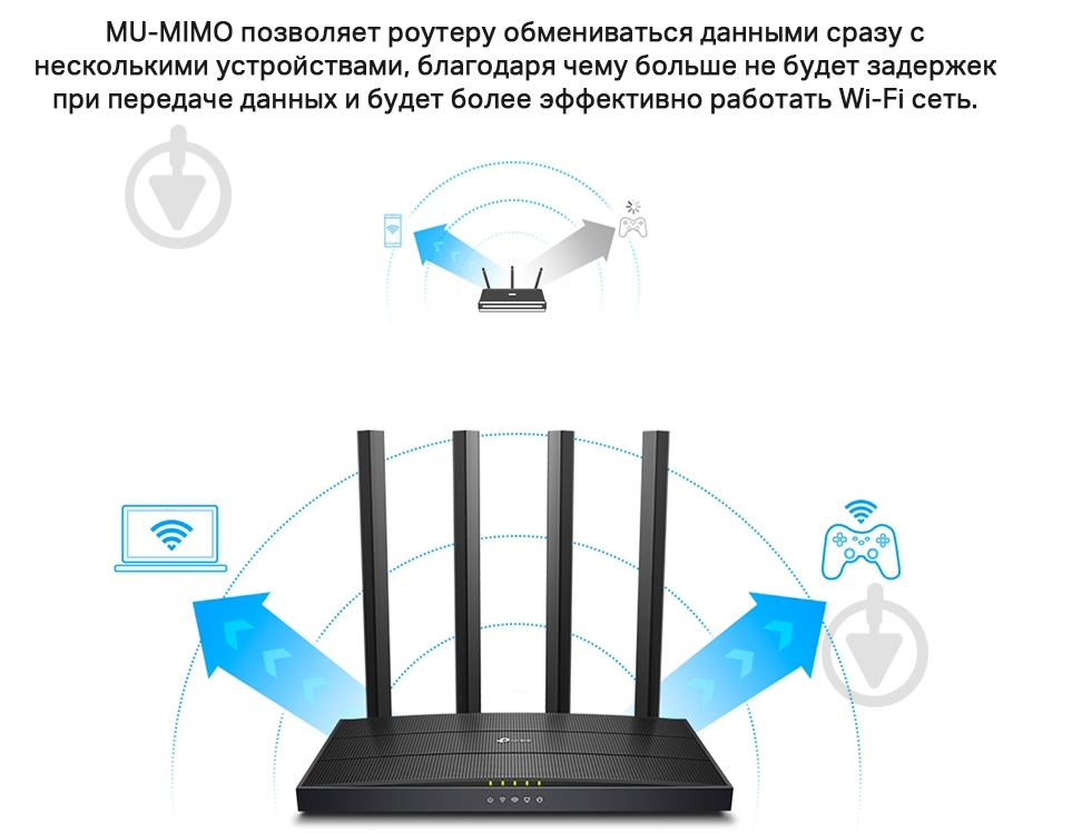 Маршрутизатор TP-Link ARCHER-C80 - фото 5