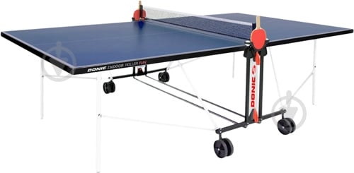 Теннисный стол Donic Indoor Roller Fun Blue (230235-B) - фото 1 Теннисный стол Donic Indoor Roller Fun Blue (230235-B) - фото 1