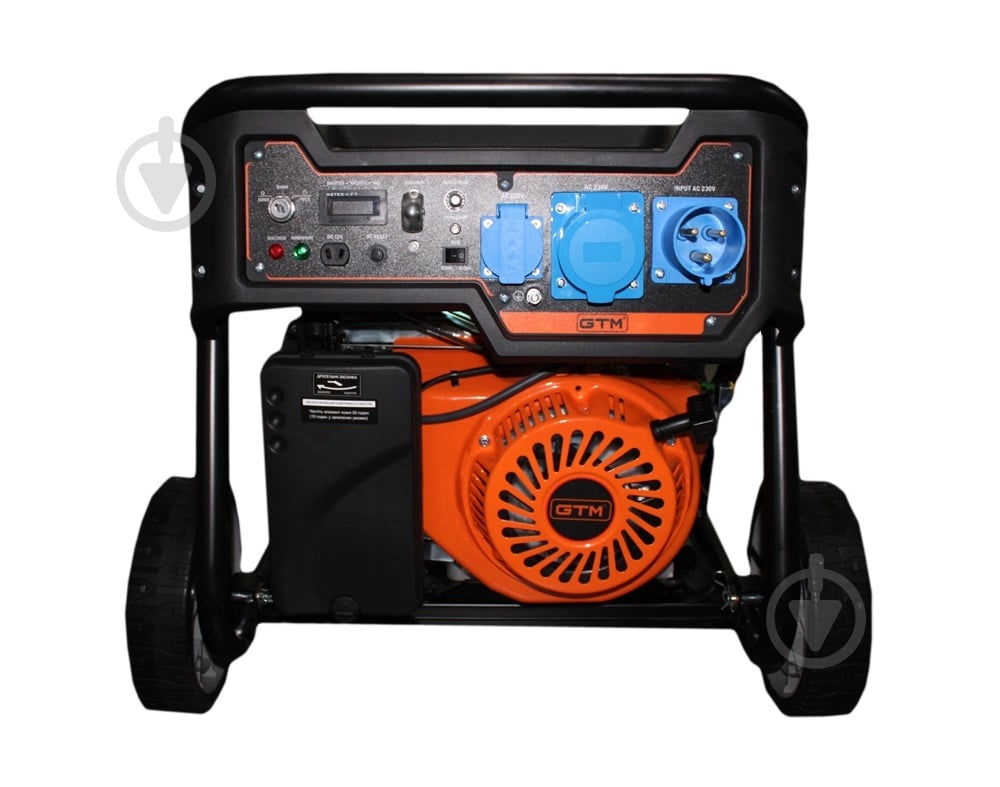 Генератор бензиновий GTM DK7500-L-3 7 кВт / 7,5 кВт 230 В 34064 - фото 1
