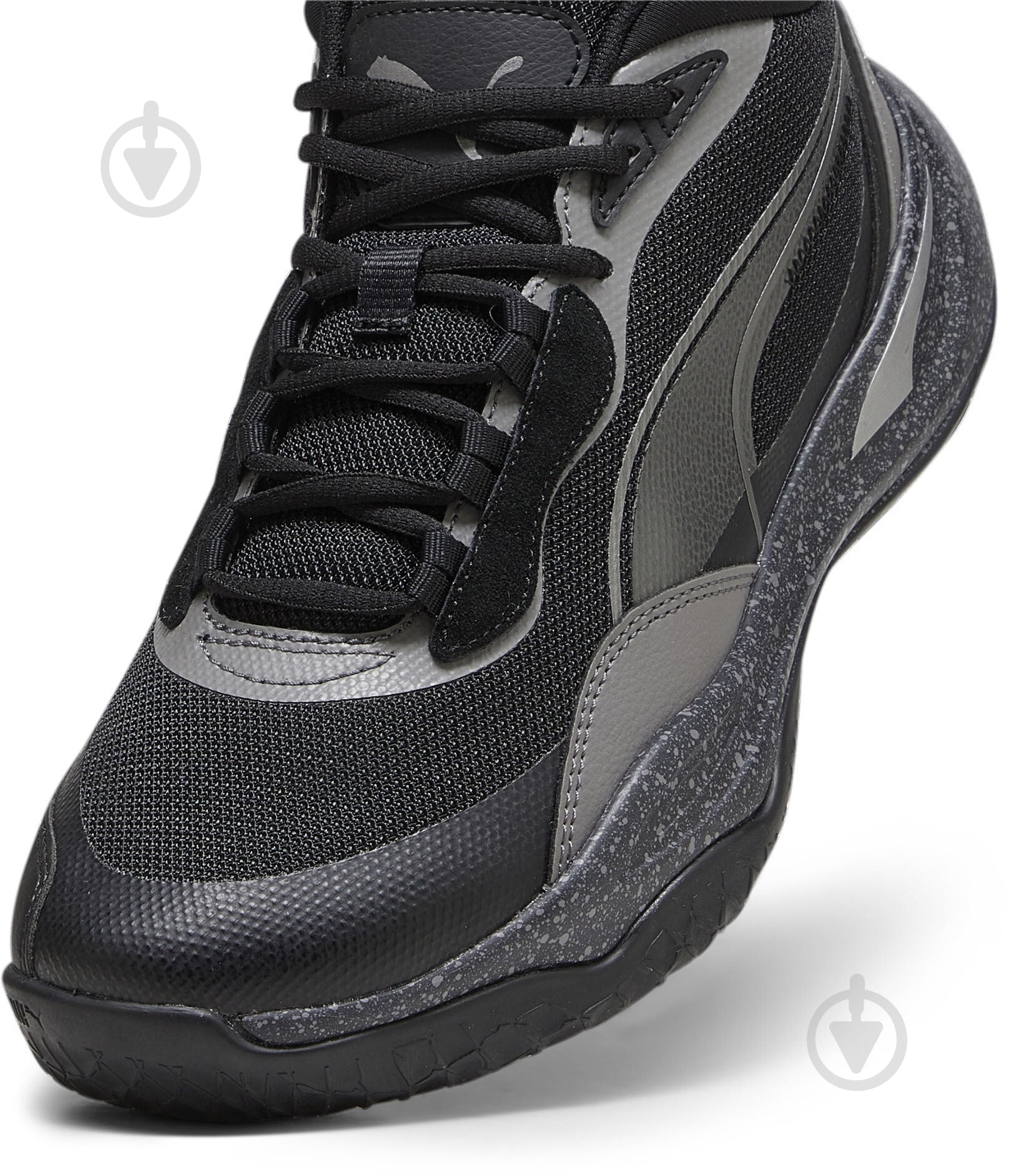 Кроссовки мужские демисезонные Puma PLAYMAKER PRO TROPHIES 37901401 р.46 черные - фото 5