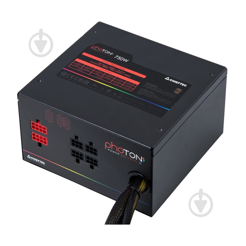 Блок питания Chieftec Photon CTG-750C-RGB 750 Вт - фото 3