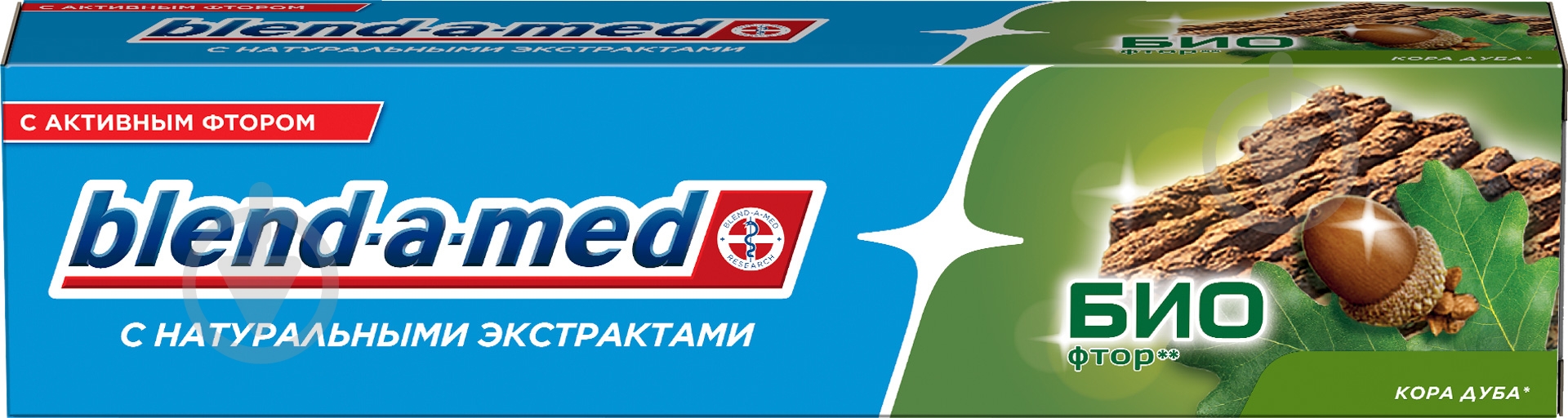 Зубная паста Blend-a-Med БИО Фтор Кора Дуба 100 мл - фото 1
