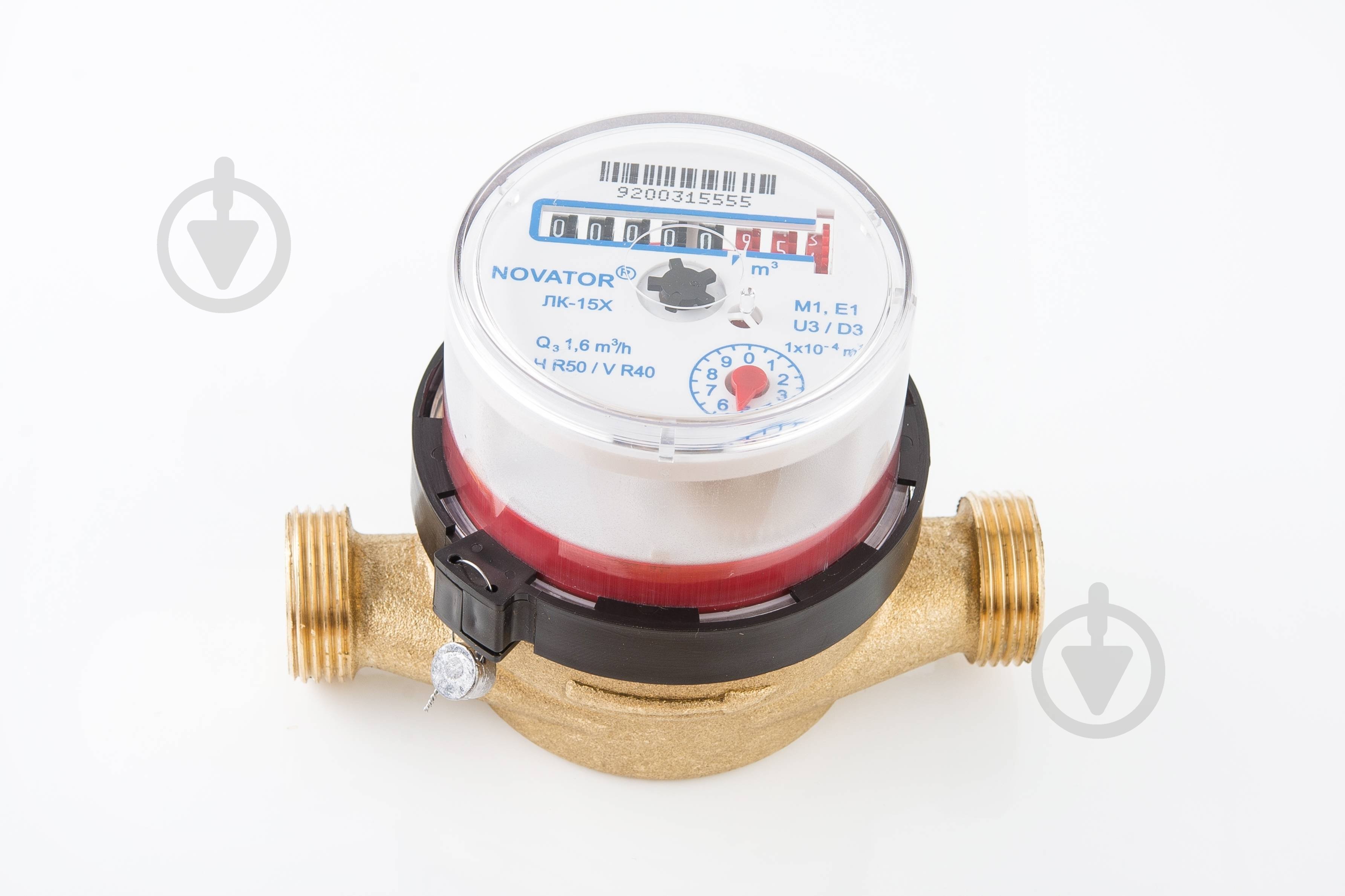 Лічильник холодної води Новатор ЛК-15ХТ без монтажного комплекту - фото 5
