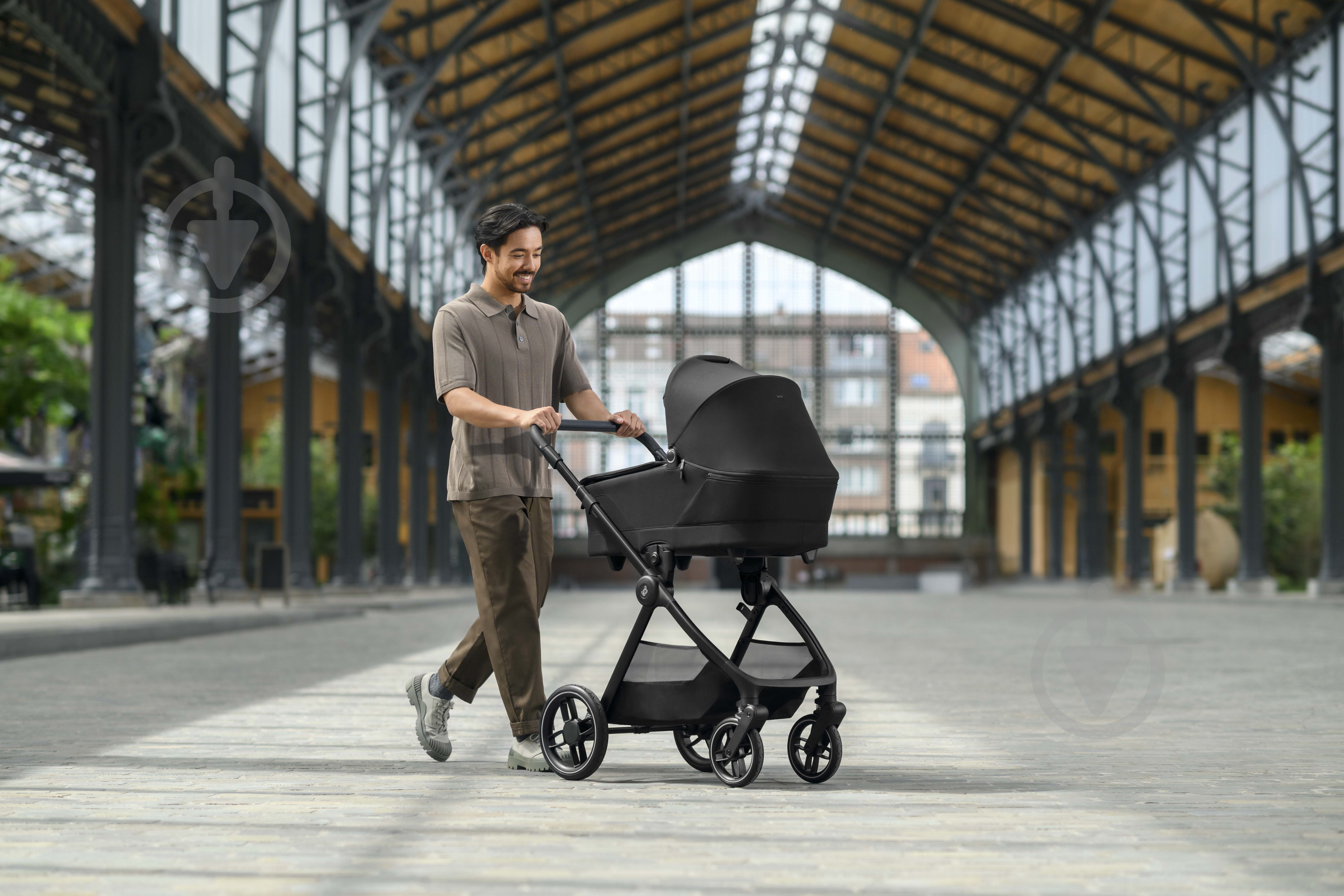 Коляска универсальная 2 в 1 Maxi-Cosi Oxford+ Twillic Graphite - фото 19