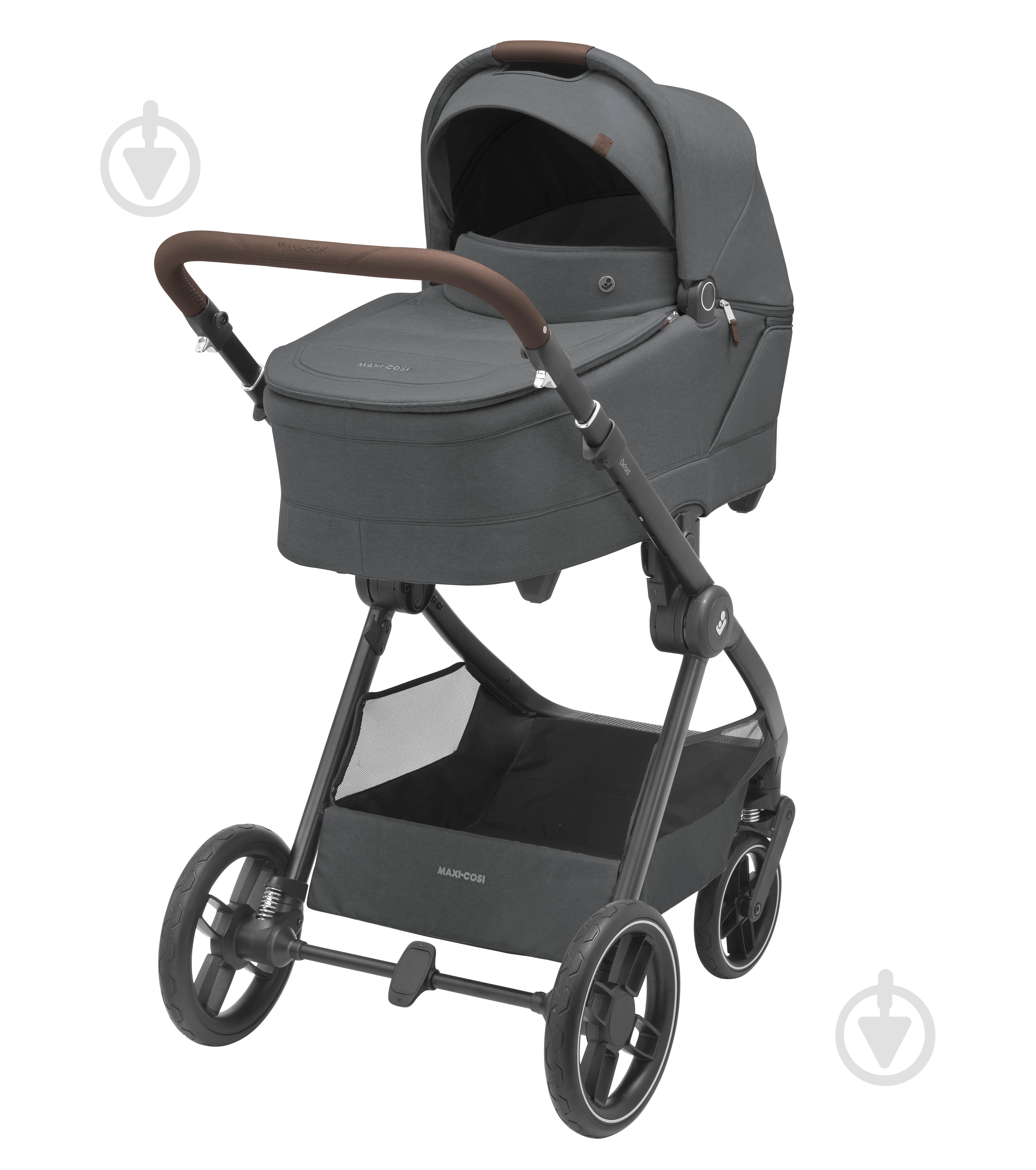 Коляска универсальная 2 в 1 Maxi-Cosi Oxford+ Twillic Graphite - фото 1