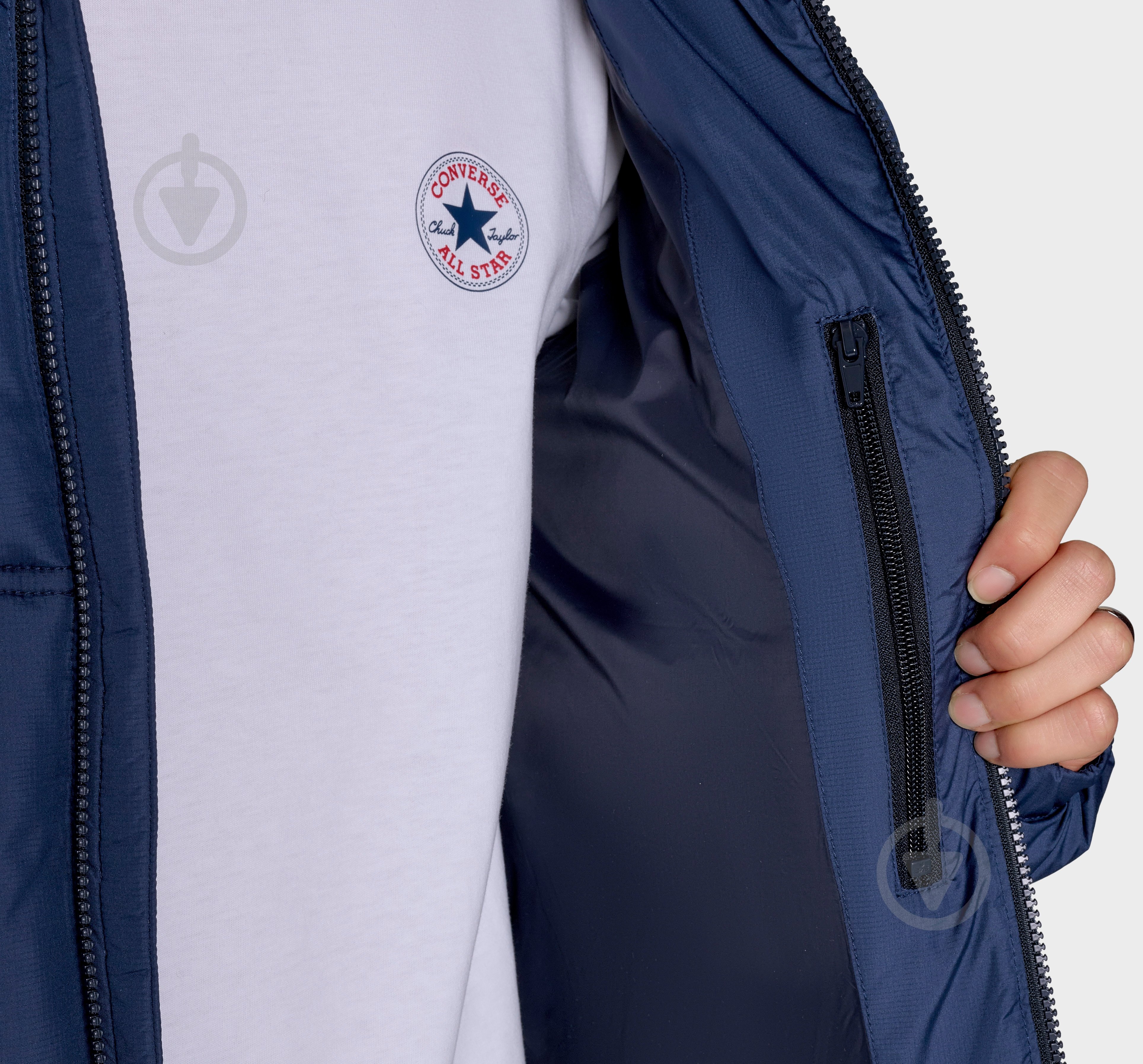 Куртка Converse Converse Navy CVM5J033-NVY р.2XL - фото 6 Куртка Converse Converse Navy CVM5J033-NVY р.2XL - фото 6