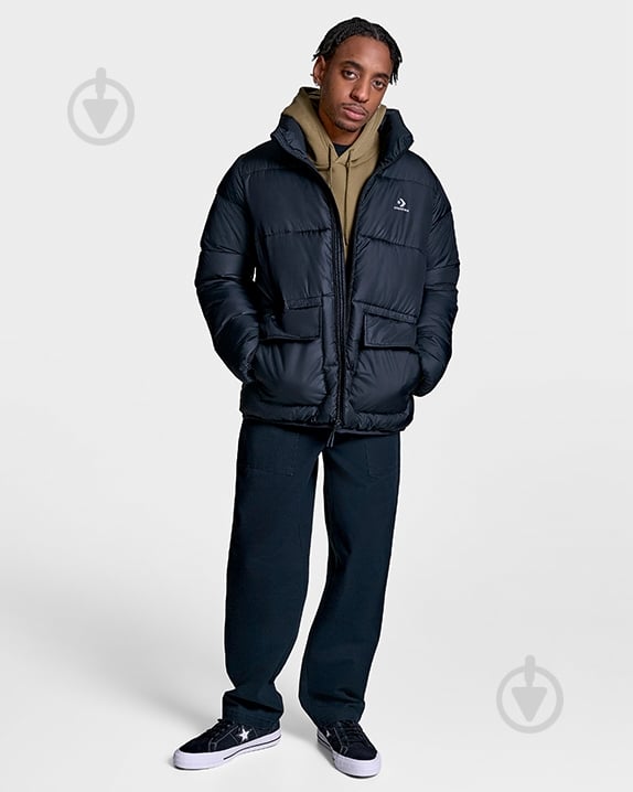 Куртка Converse Converse Black CVM5J260-BLK р.L - фото 4