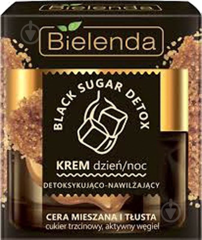 Крем день-ночь Bielenda Black Sugar 50 мл - фото 1
