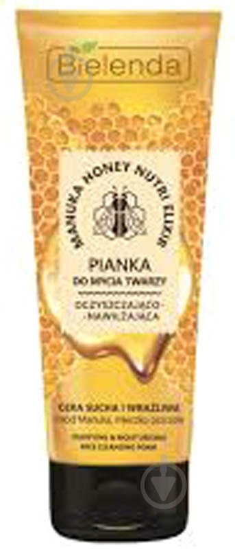 Пенка Bielenda manuka honey nutri elixir 175 мл - фото 1
