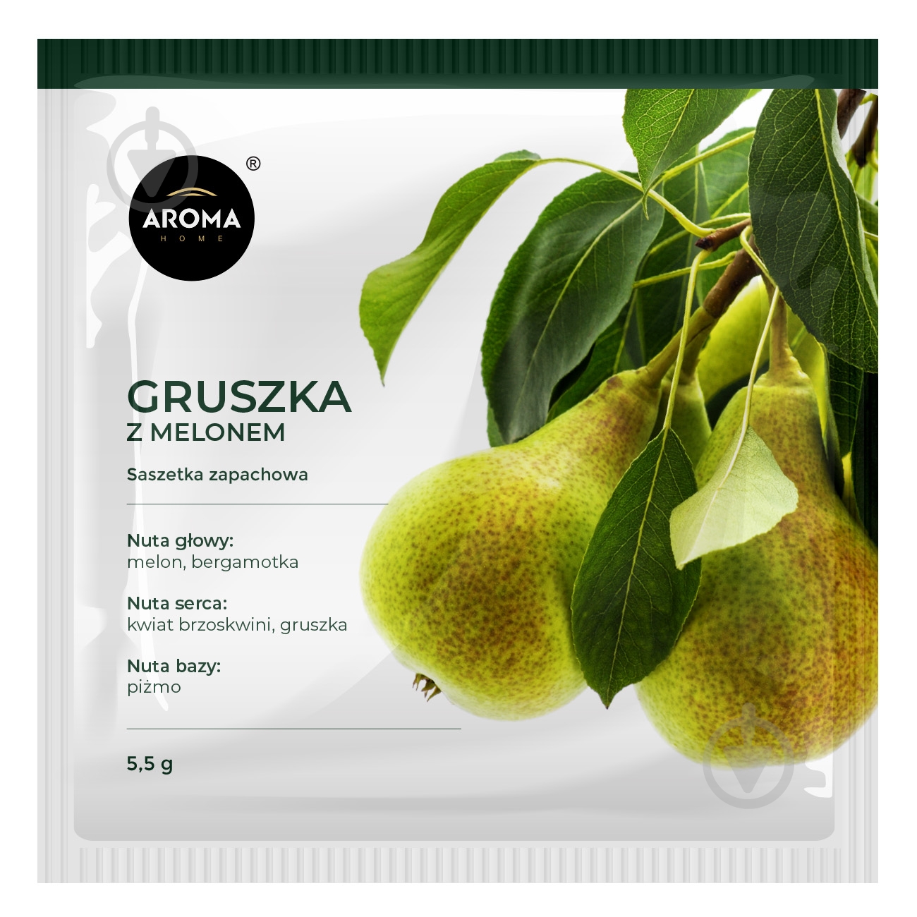 Ароматическое саше Aroma Home Груша с дыней Basic белый - фото 1