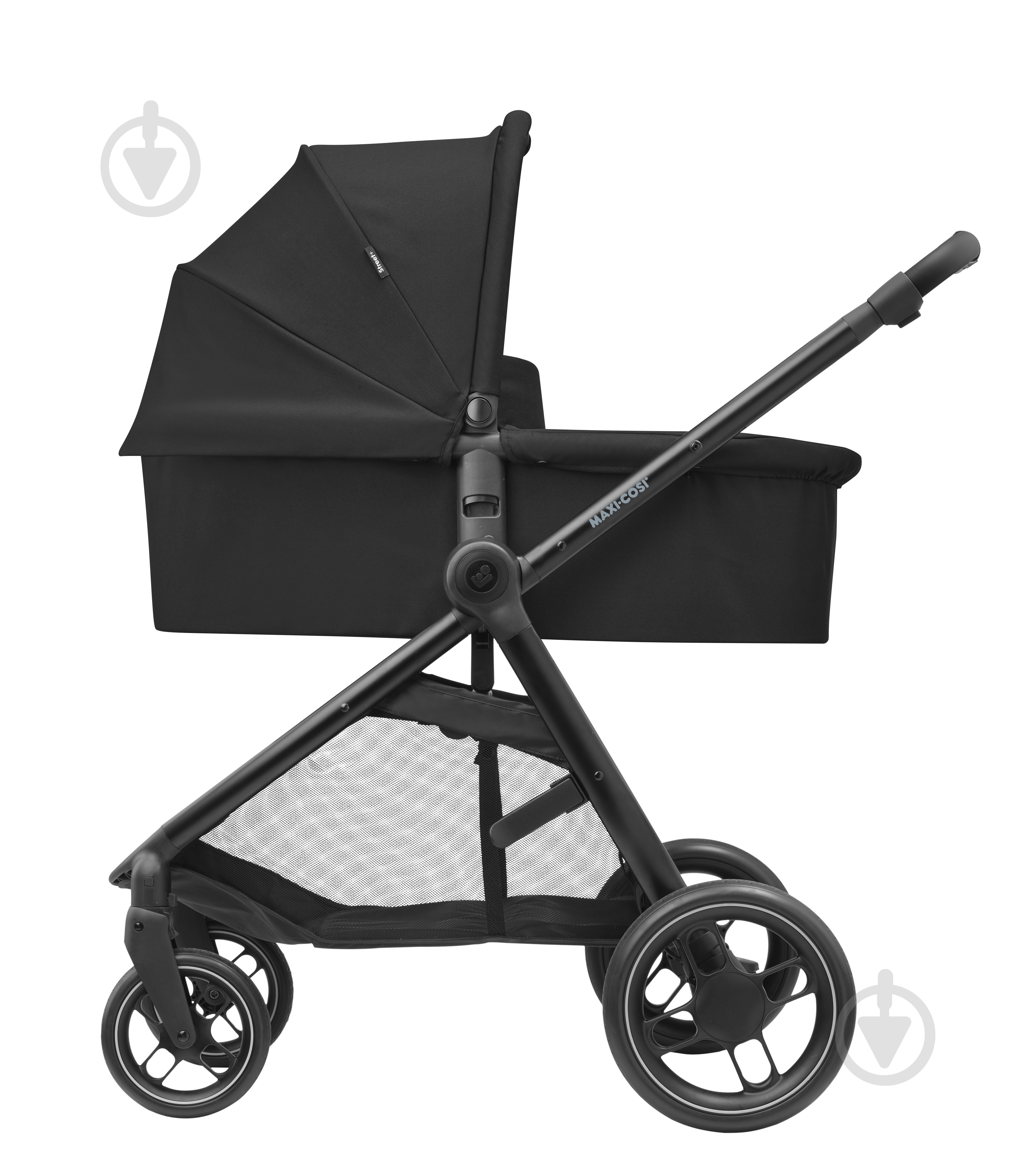 Коляска универсальная 2 в 1 Maxi-Cosi Street Plus Essential Black - фото 10