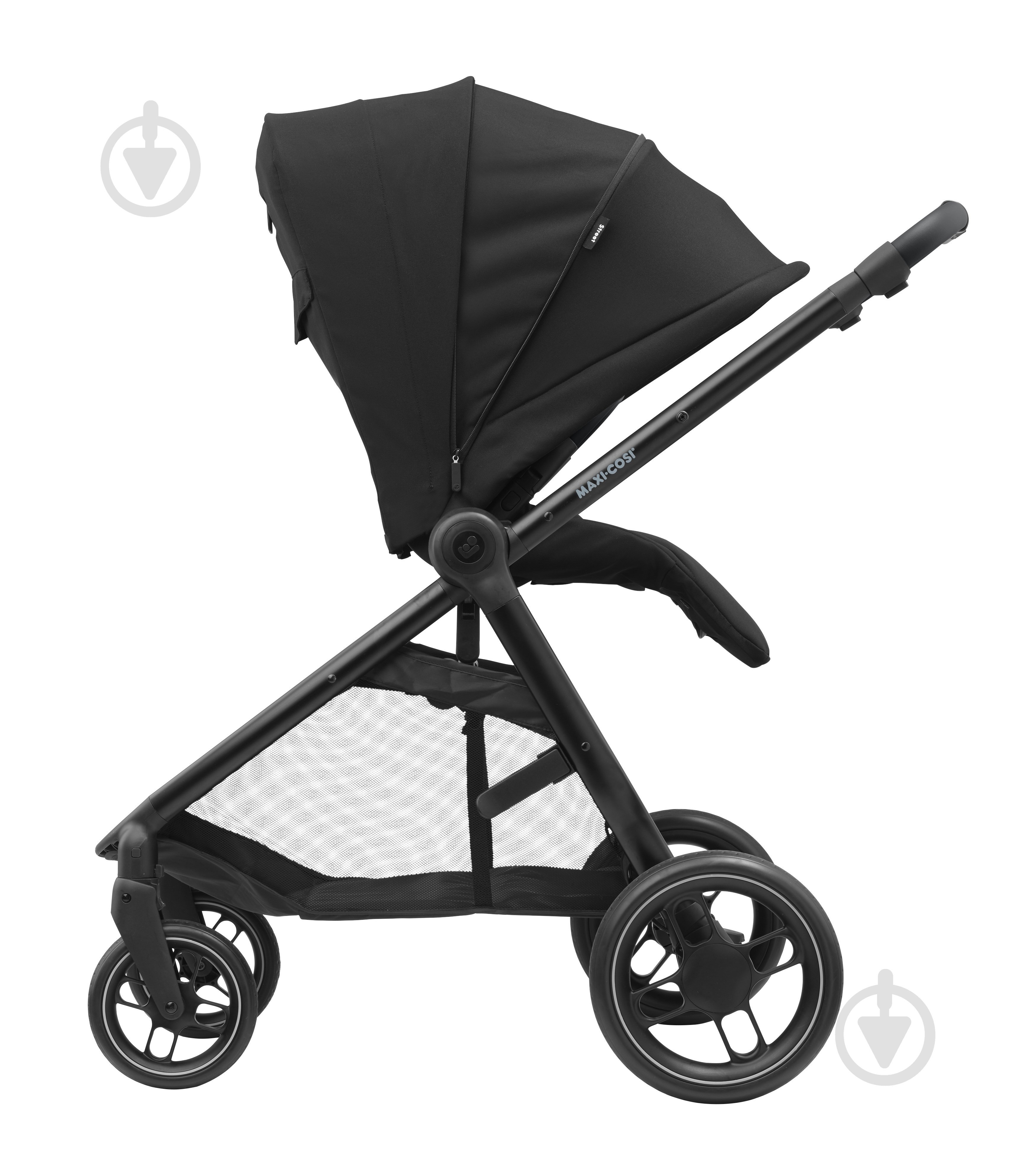 Коляска универсальная 2 в 1 Maxi-Cosi Street Plus Essential Black - фото 7