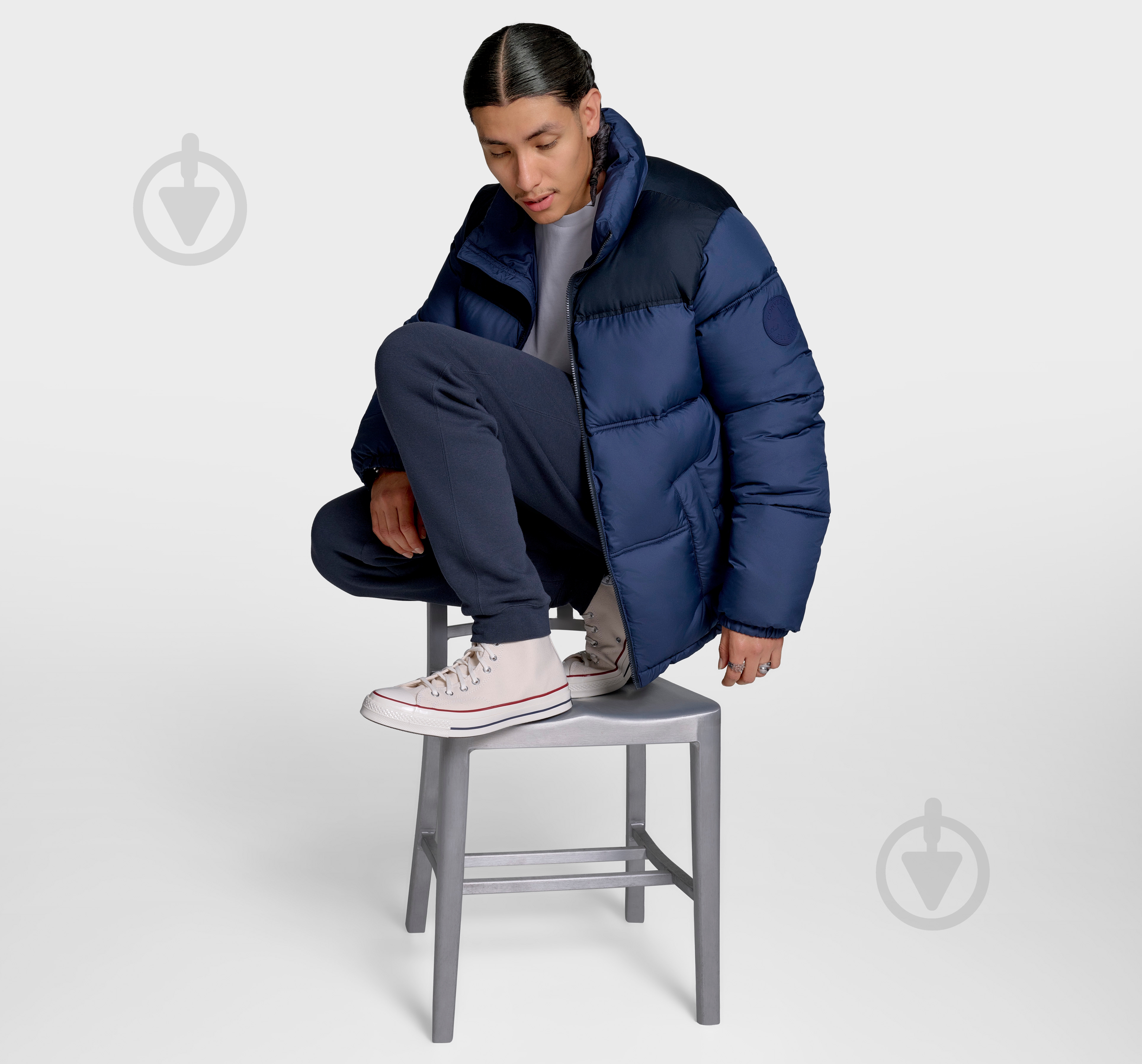 Куртка Converse Converse Navy CVM5J033-NVY р.S - фото 5 Куртка Converse Converse Navy CVM5J033-NVY р.S - фото 5