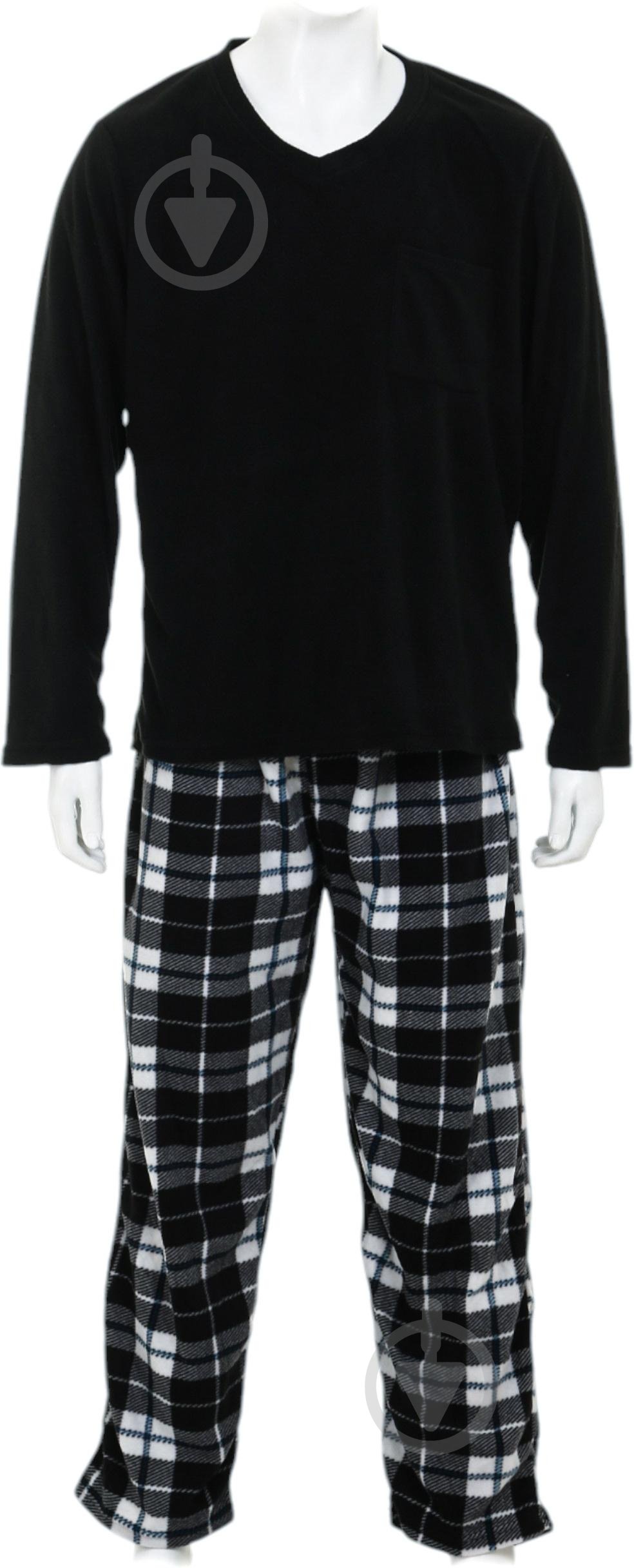 Костюм домашній чоловічий La Nuit Basic Bruno р. M темно-сірий - фото 1