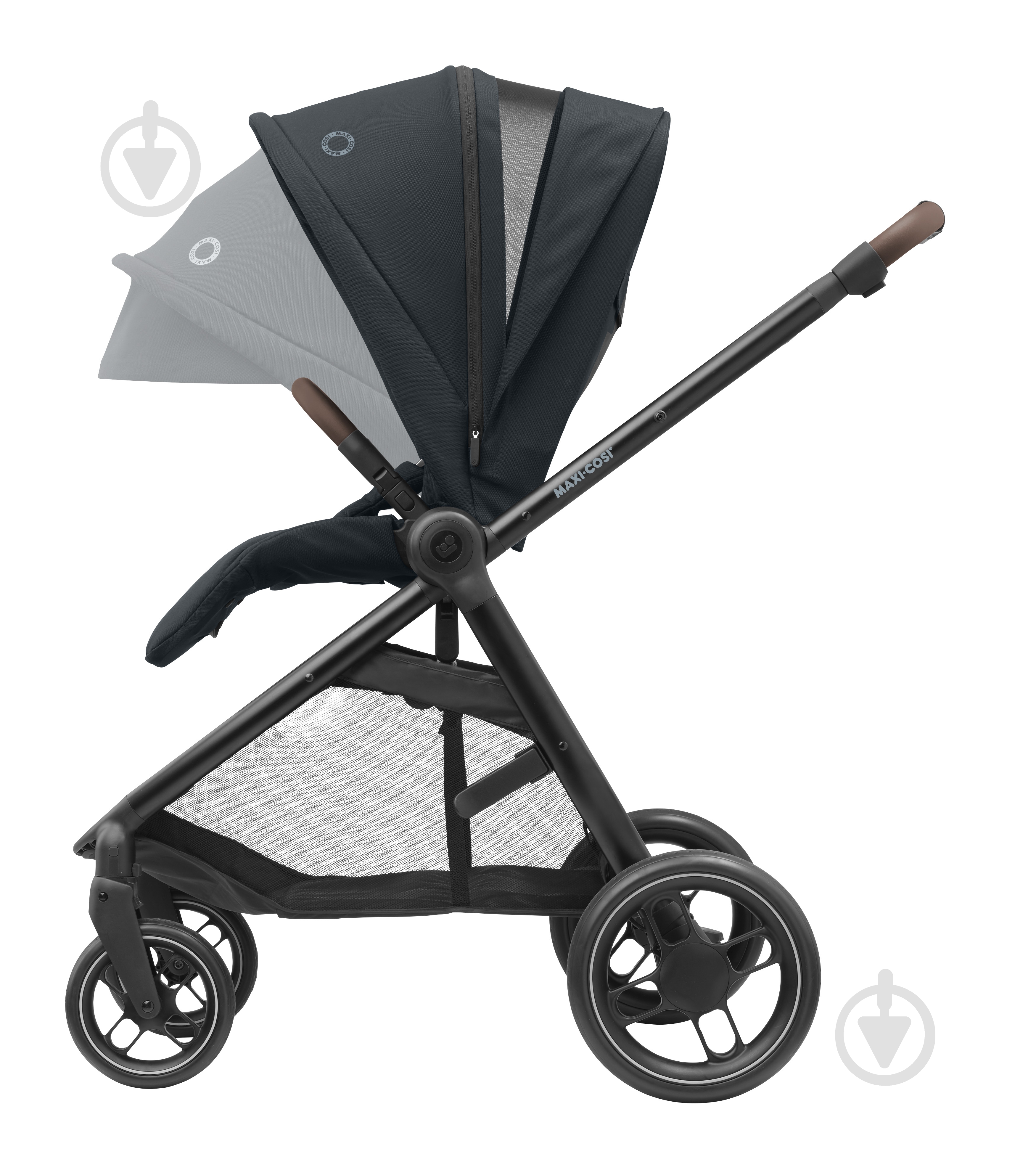 Коляска универсальная 2 в 1 Maxi-Cosi Street Plus Essenential Graphite - фото 4