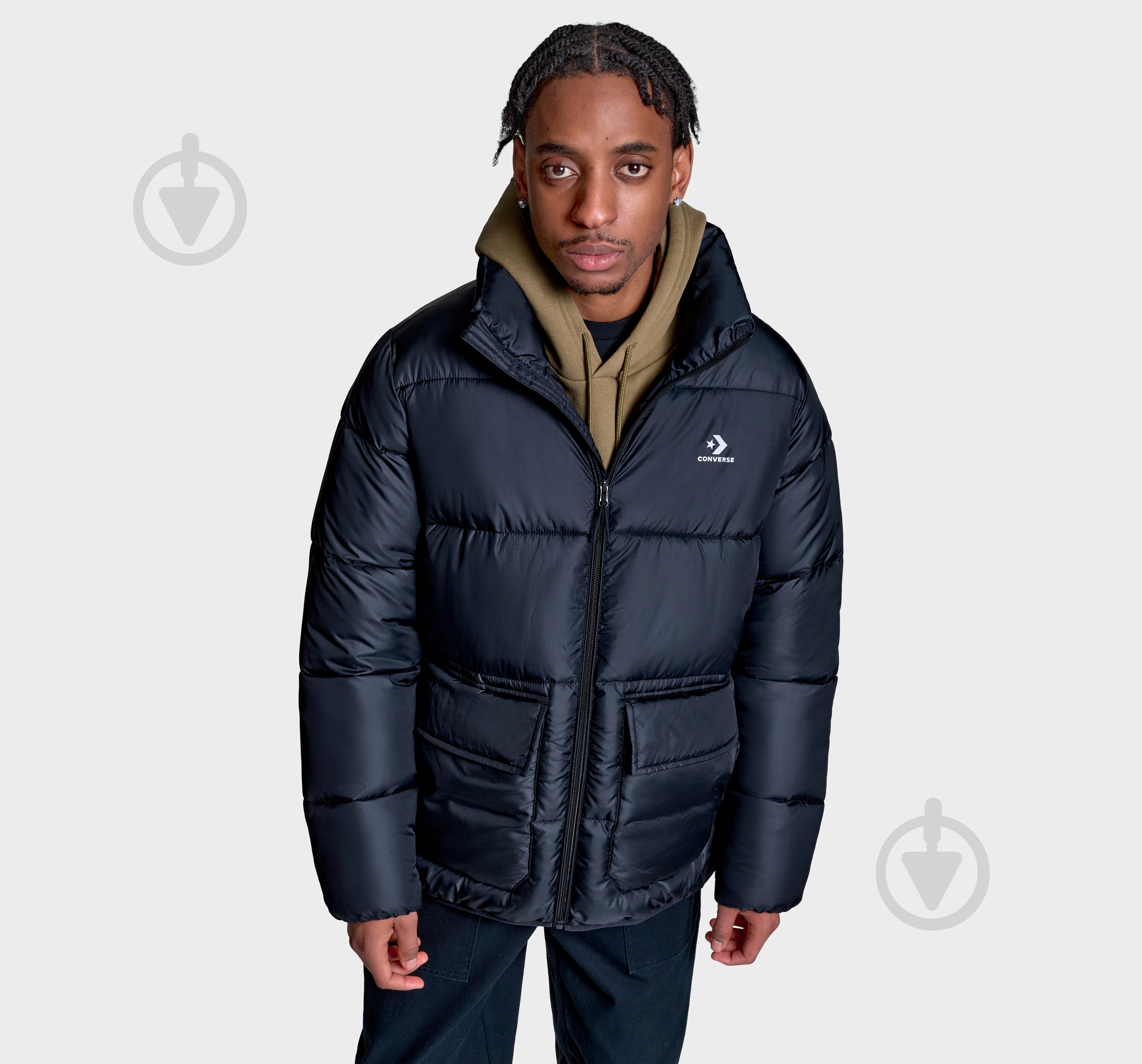 Куртка Converse Converse Black CVM5J260-BLK р.S - фото 3