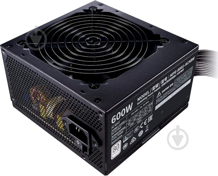 Блок живлення Cooler Master MWE White V2 MPE-6001-ACABW-EU 600 Вт - фото 2