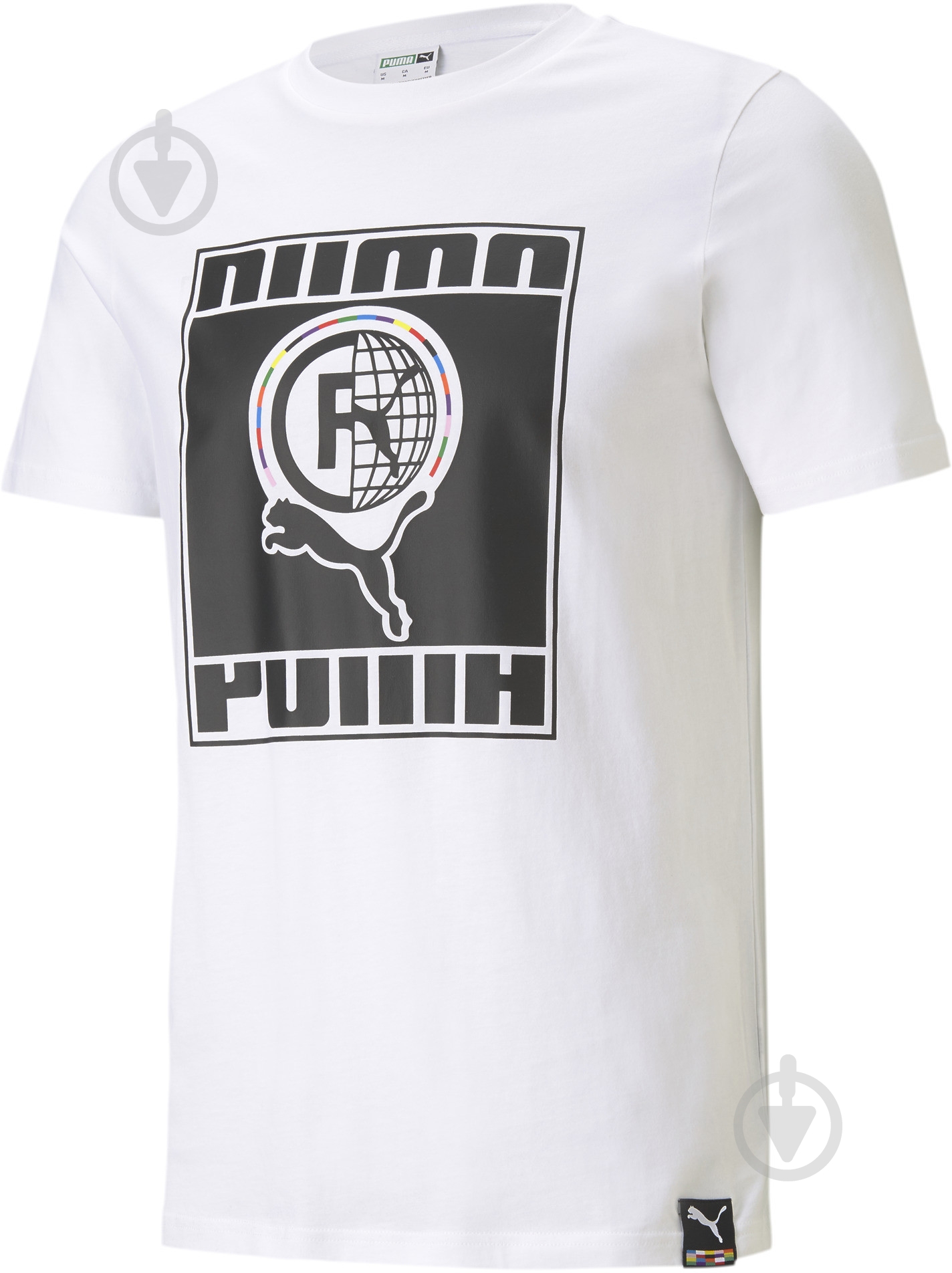 Футболка Puma INTL Tee 59980402 р.M белый - фото 2