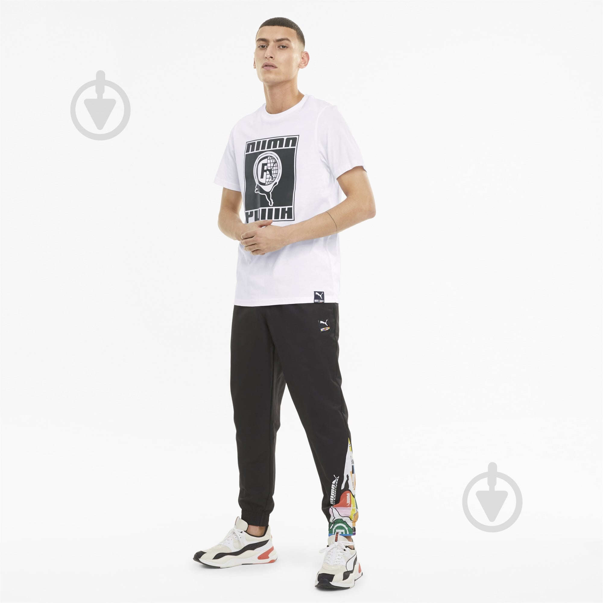 Футболка Puma INTL Tee 59980402 р.L белый - фото 5