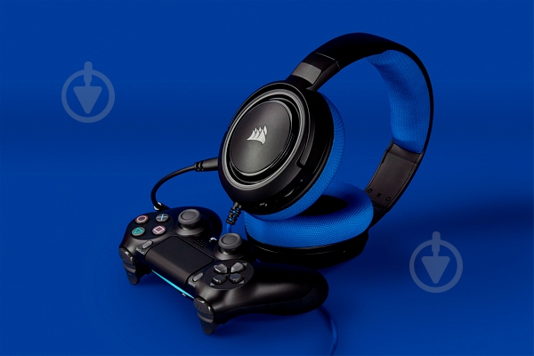 Гарнитура Corsair HS35 blue (CA-9011196-EU) - фото 9