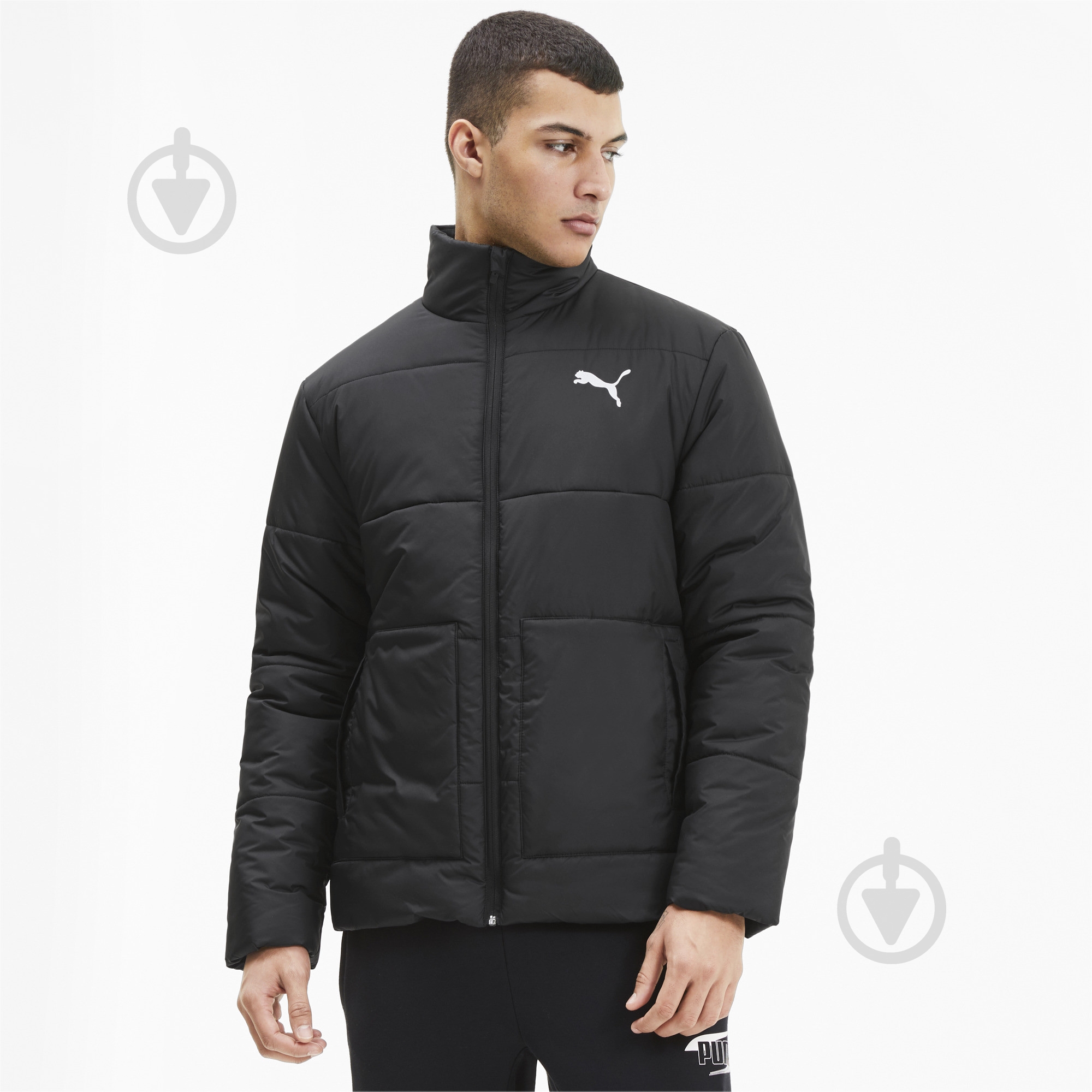 Куртка чоловіча зимова Puma ESS+ Padded Jacket 58212901 р.M чорна - фото 1 Куртка чоловіча зимова Puma ESS+ Padded Jacket 58212901 р.M чорна - фото 1