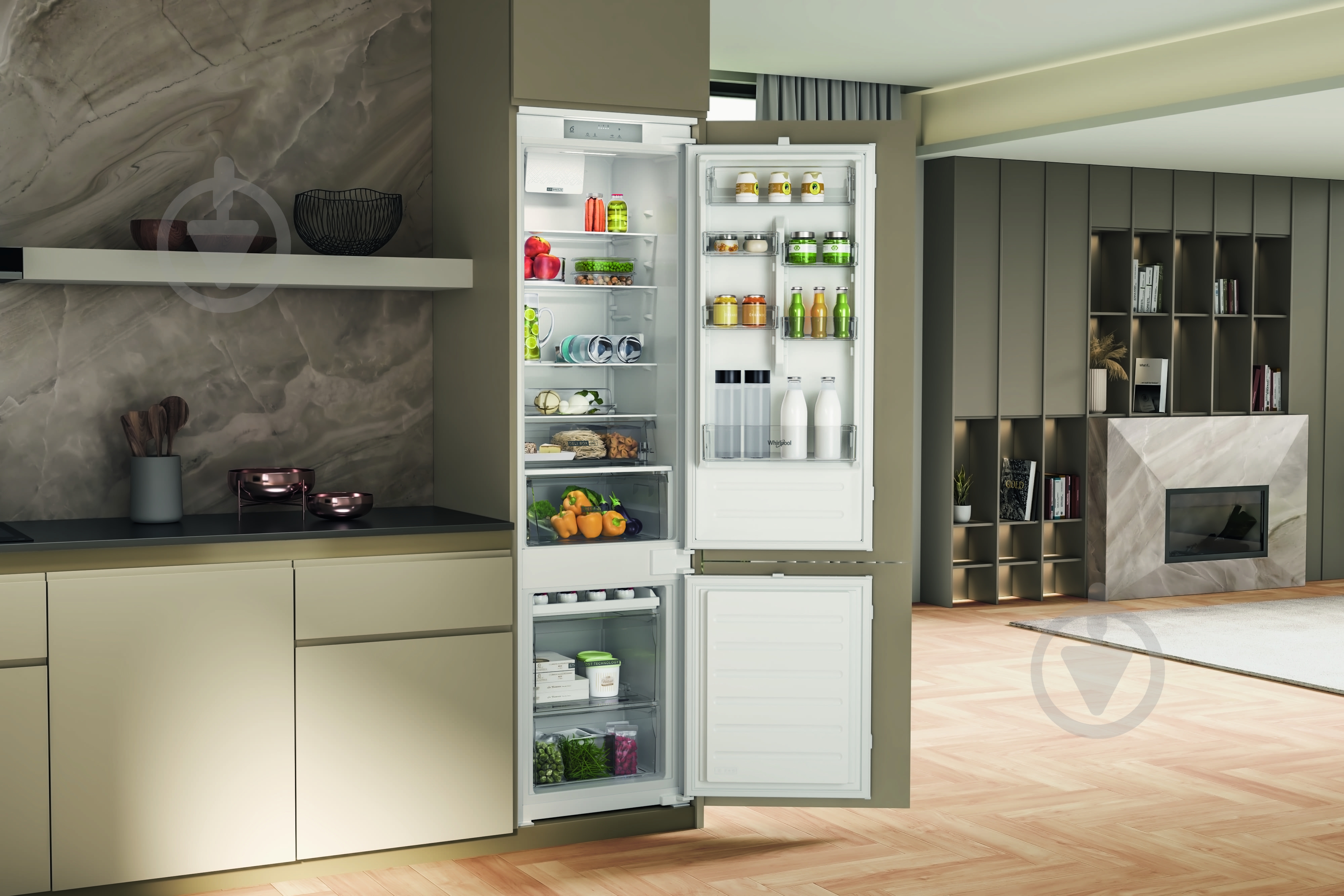 Встраиваемый холодильник Whirlpool WHC20D023B1 SFWHC20D023B1 SF - фото 7