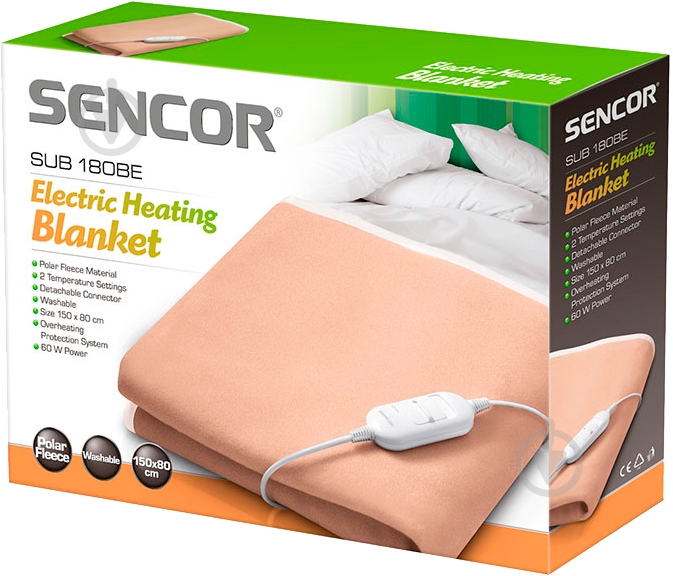 Електроковдра Sencor SUB 181BE - фото 2