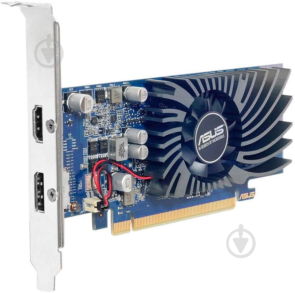 Видеокарта Asus GeForce GT 1030 LP 2GB GDDR5 64bit (GT1030-2G-BRK) - фото 3