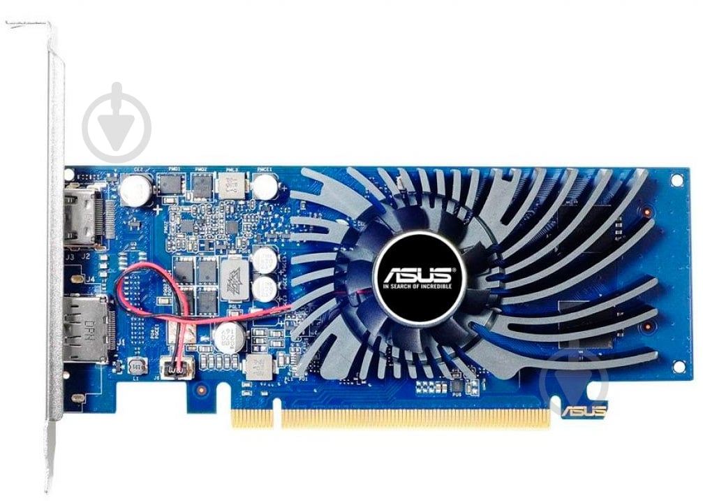 Видеокарта Asus GeForce GT 1030 LP 2GB GDDR5 64bit (GT1030-2G-BRK) - фото 1