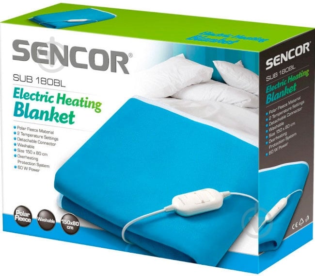 Електроковдра Sencor SUB 181BL - фото 2