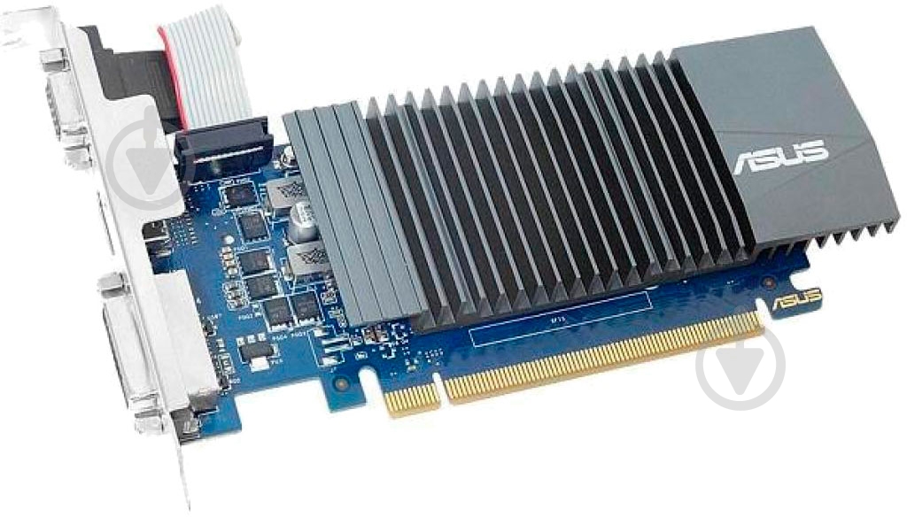 Видеокарта Asus GeForce GT 710 2GB GDDR5 64bit (GT710-SL-2GD5) - фото 2