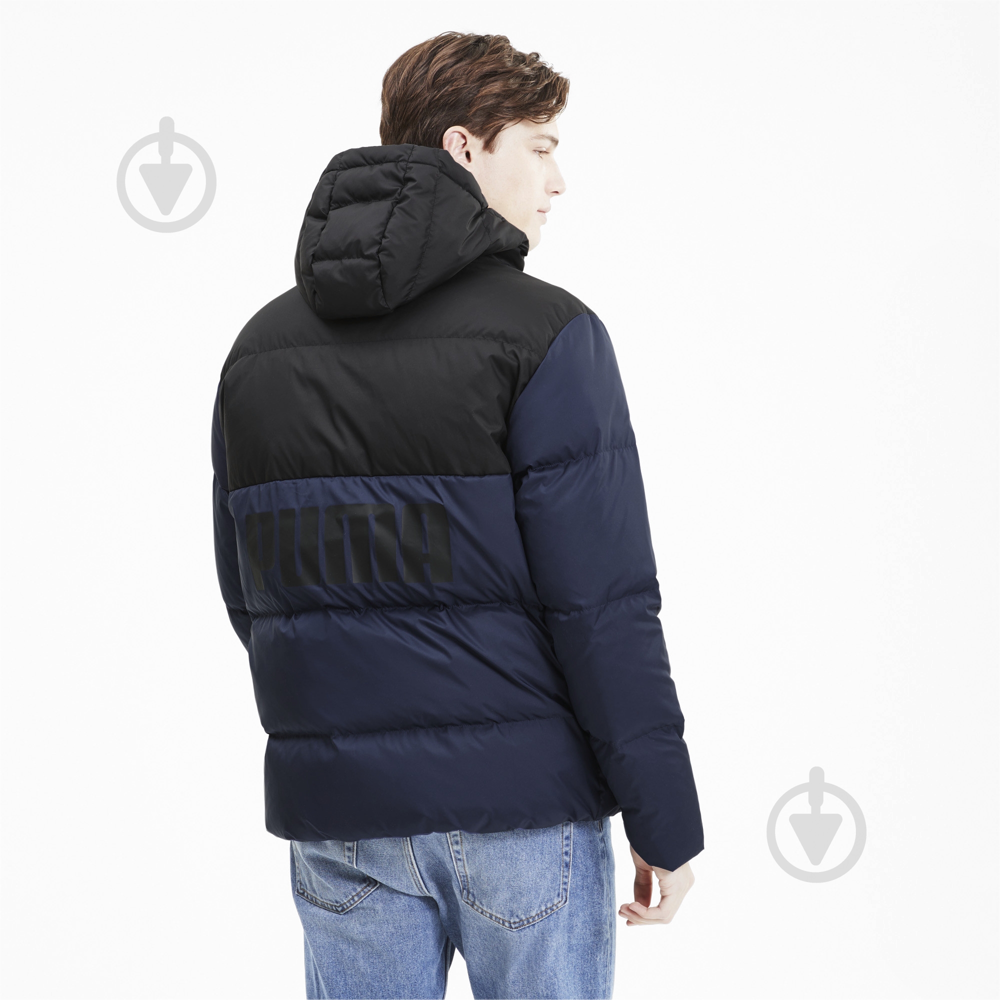 Пуховик Puma ESS+ Down Jacket 58215606 р.S темно-синій - фото 4 Пуховик Puma ESS+ Down Jacket 58215606 р.S темно-синій - фото 4