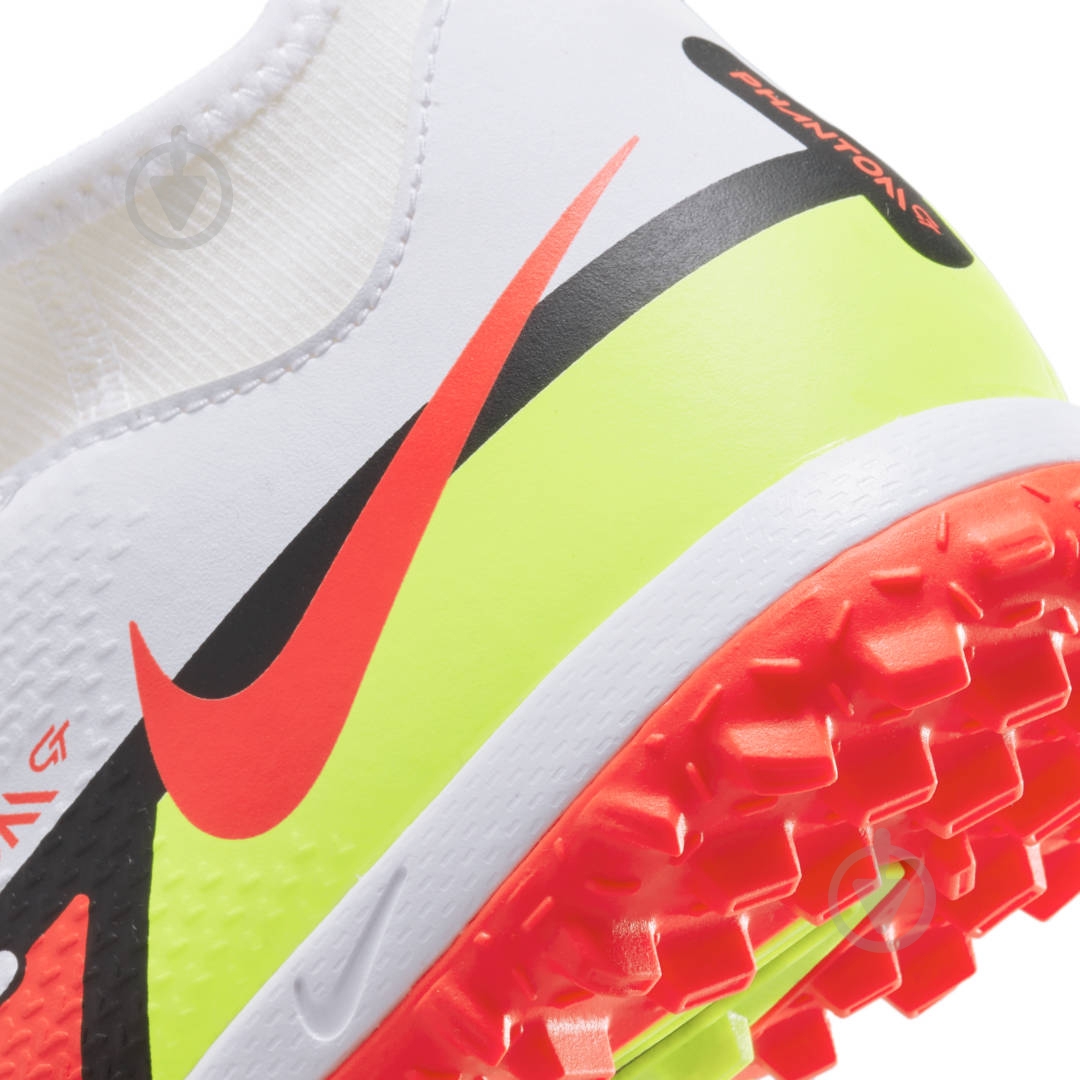 Сороконожки Nike Jr. Phantom GT2 Academy Dynamic Fit TF DC0818-167 р.33,5 белый - фото 10 Сороконожки Nike Jr. Phantom GT2 Academy Dynamic Fit TF DC0818-167 р.33,5 белый - фото 10
