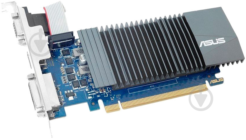 Відеокарта Asus Geforce GT 710 Silent 2GB GDDR5 32bit (GT710-SL-2GD5-BRK) - фото 2
