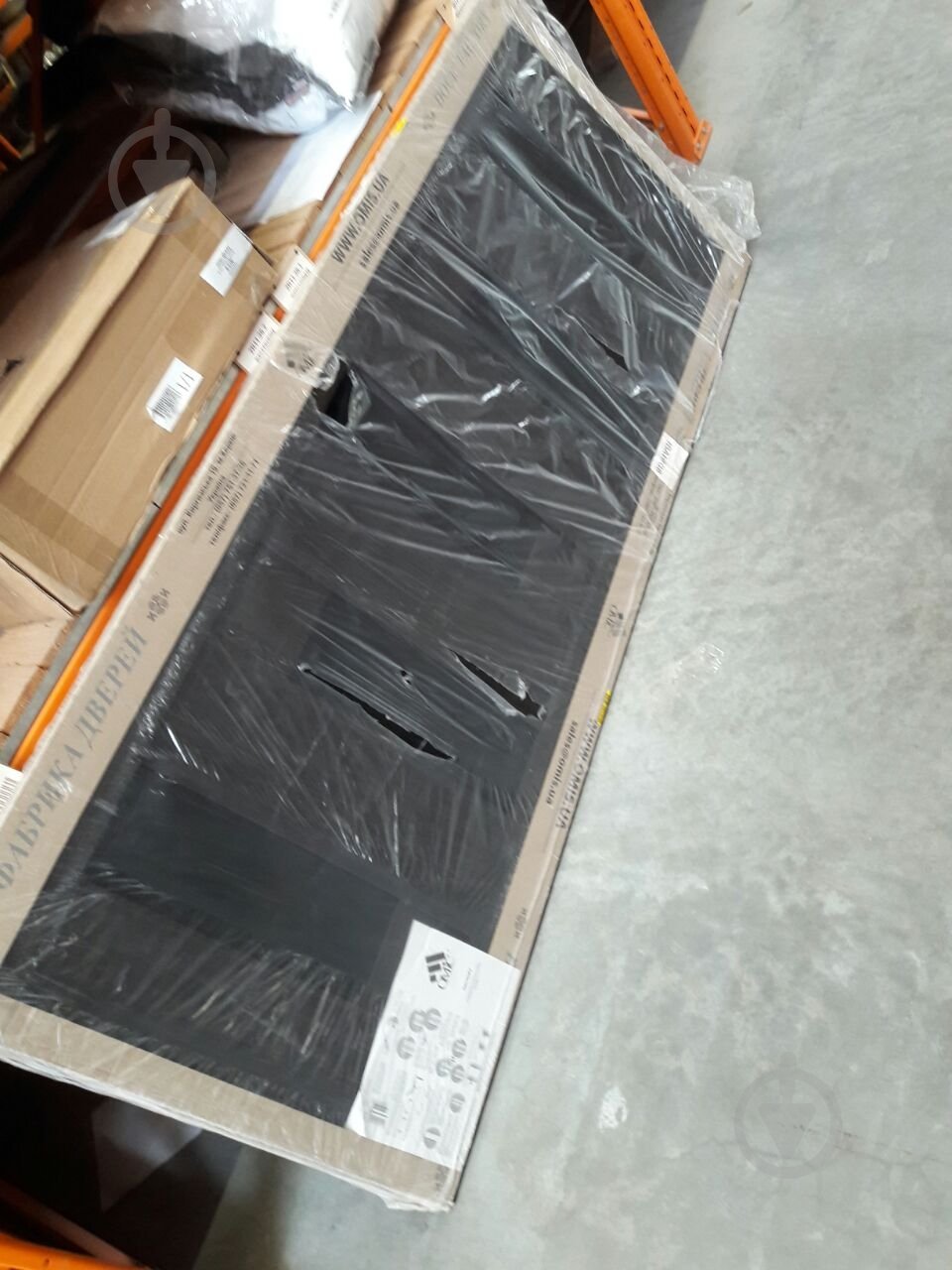 УЦЕНКА! Дверное полотно ОМиС Домино-R ПО черное стекло 800 мм дуб венге (УЦ №2454) - фото 3 УЦЕНКА! Дверное полотно ОМиС Домино-R ПО черное стекло 800 мм дуб венге (УЦ №2454) - фото 3