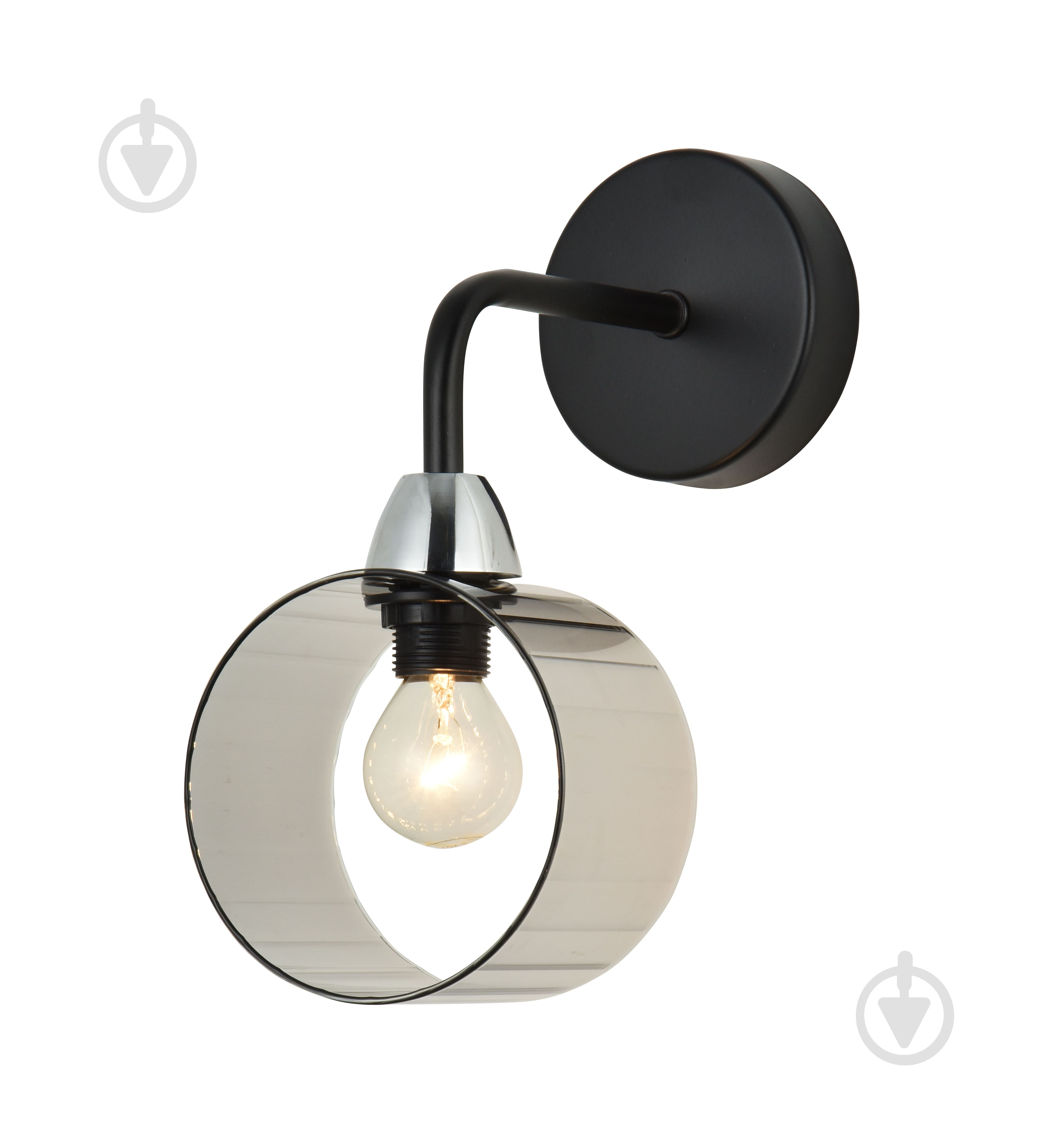Бра Sensio Luxaro 40 Вт E14 черный LS-07699/1BС-40W - фото 1