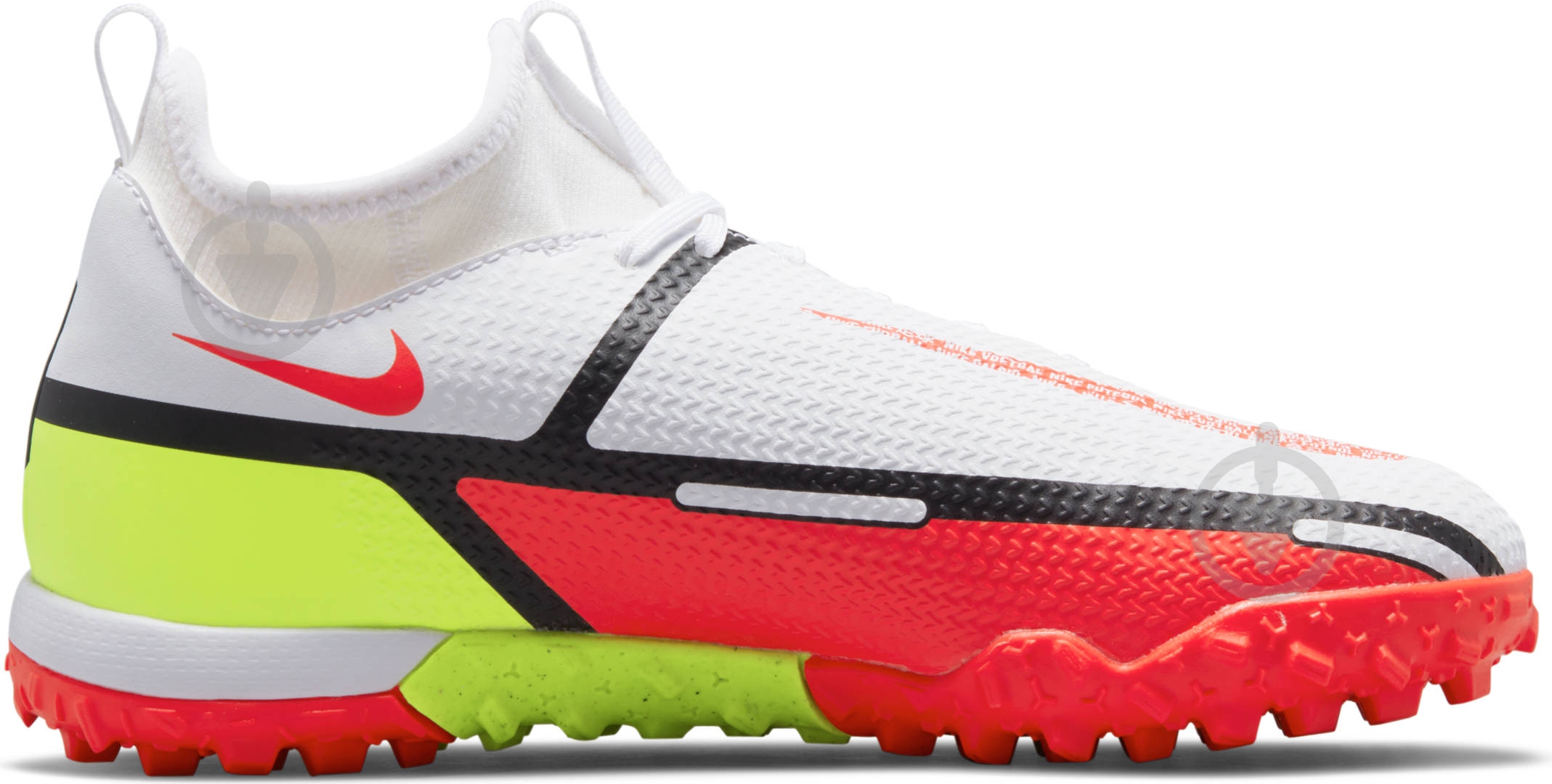 Сороконожки Nike Jr. Phantom GT2 Academy Dynamic Fit TF DC0818-167 р.36,5 белый - фото 2 Сороконожки Nike Jr. Phantom GT2 Academy Dynamic Fit TF DC0818-167 р.36,5 белый - фото 2