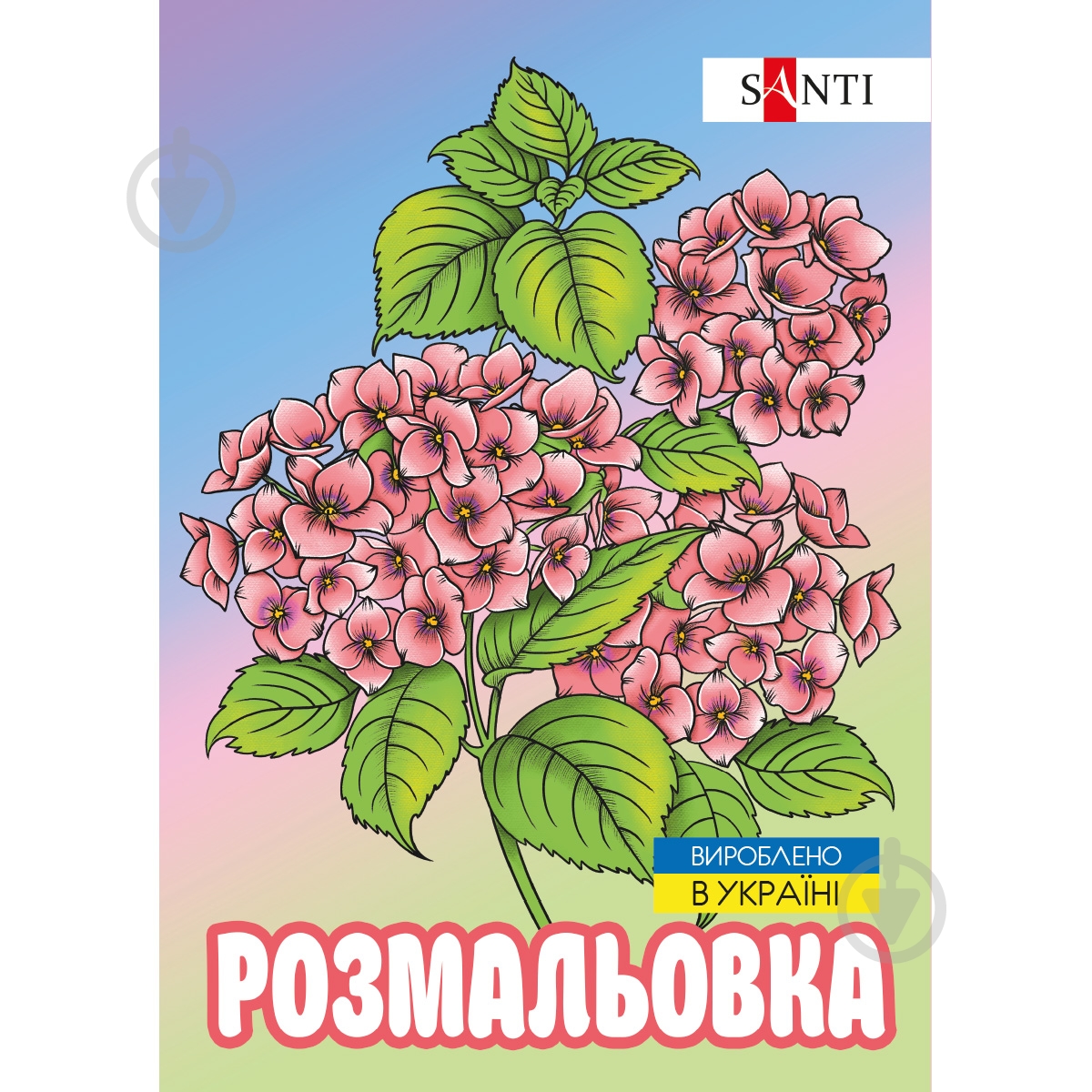 Раскраска «Флористика 12 страниц» - фото 1